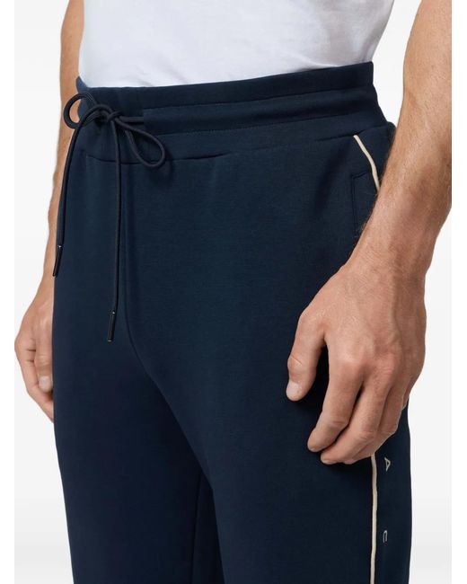 Hackett Blue Drawstring Track Pants for men