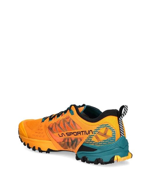 La Sportiva Orange Bushido Iii Lace-Up Sneakers for men