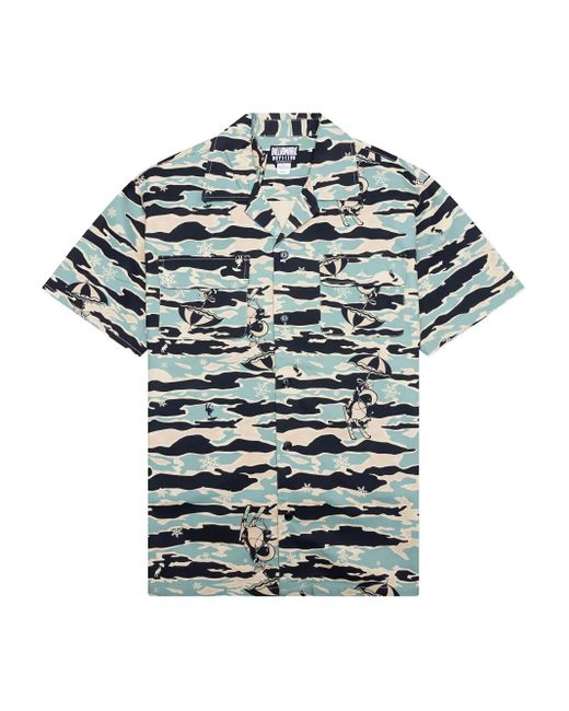 BBCICECREAM Natural Short-Sleeves Shirt for men