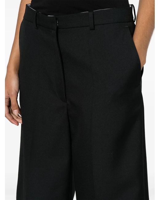 Viktor & Rolf Black Low-Rise Tailored Boy Shorts
