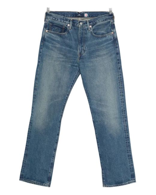 Levi's Blue Logo-Patch Jeans for men