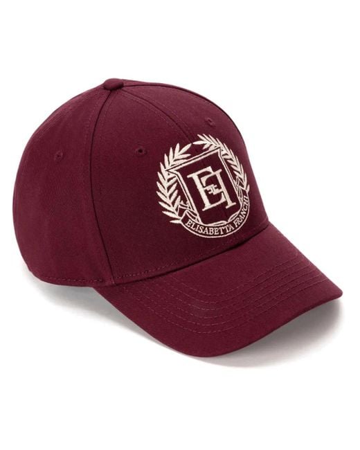 Elisabetta Franchi Embroidered-Logo Cotton Baseball Cap