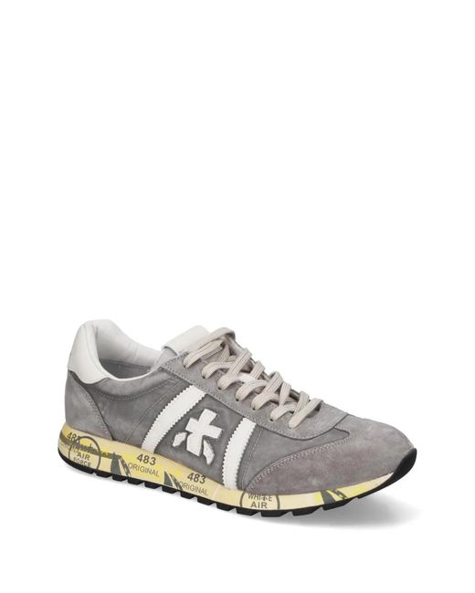 Premiata White Lucy Sneakers for men