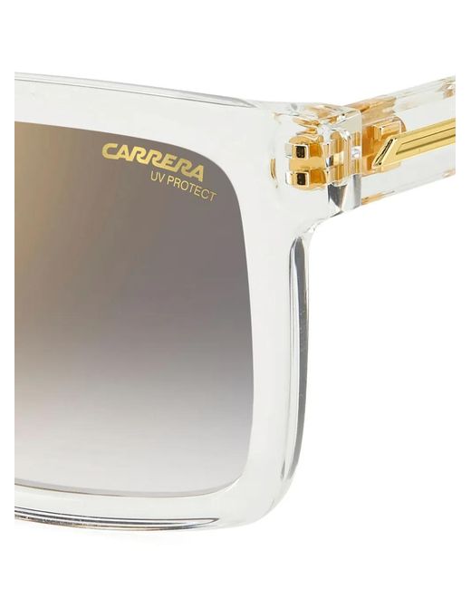 Carrera White Logo-Engraved Sunglasses for men