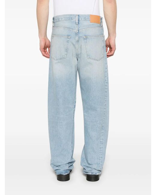 Jeans A Gamba Ampia di sunflower in Blue da Uomo