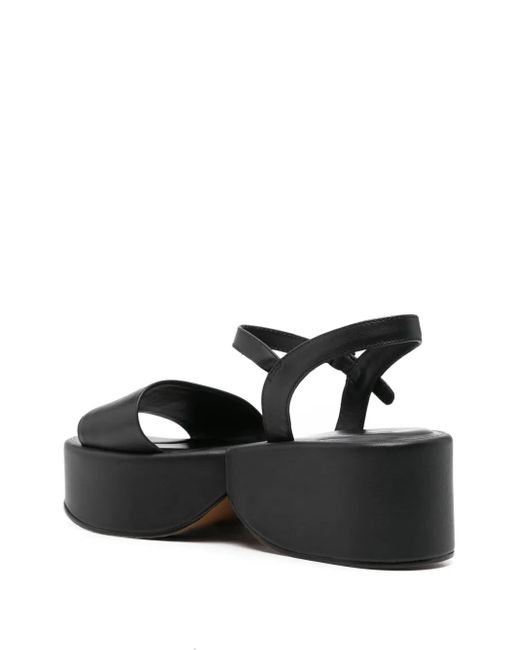 Robert Clergerie Black 65Mm Flowe Sandals