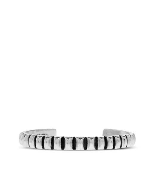 Isabel Marant White Ridged Bracelet