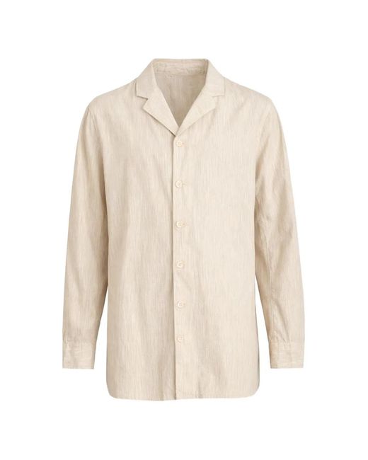 Casey Casey White Fabiano Button Shirt for men