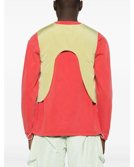 Charlie Constantinou Yellow Technical Gilet for men