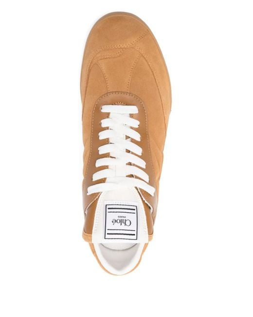 Baskets En Daim Chloé en coloris Brown