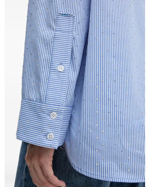 Munthe Gestreept Blouse in het Blue