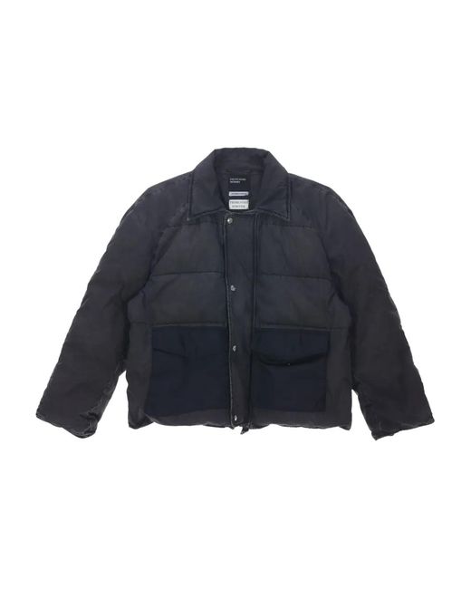 Enfants Riches Deprimes Blue Collared Military Puffer Jacket for men