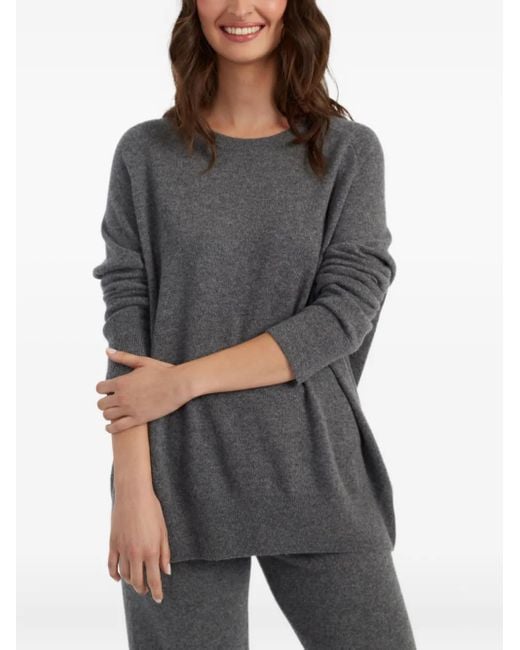 Chinti & Parker Gray Cashmere Sweater
