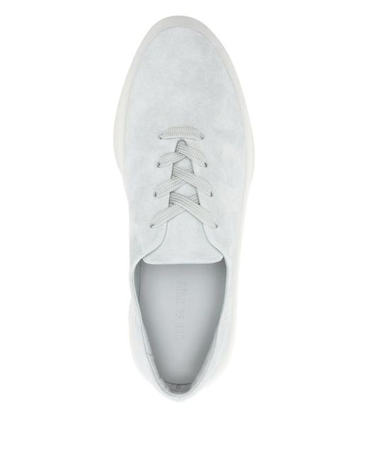 Fear Of God White 101 Suede Sneakers