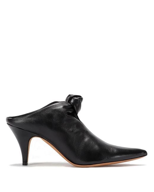 Khaite Black Rowan 75Mm Mules