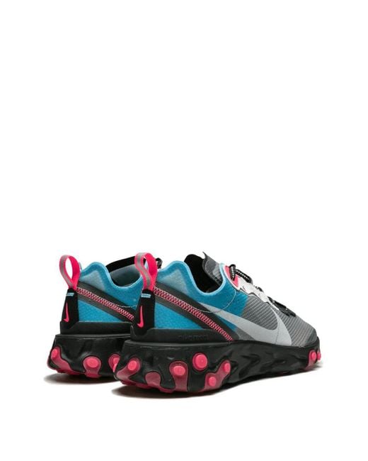 Nike Blue React Element 87 Chill" Sneakers