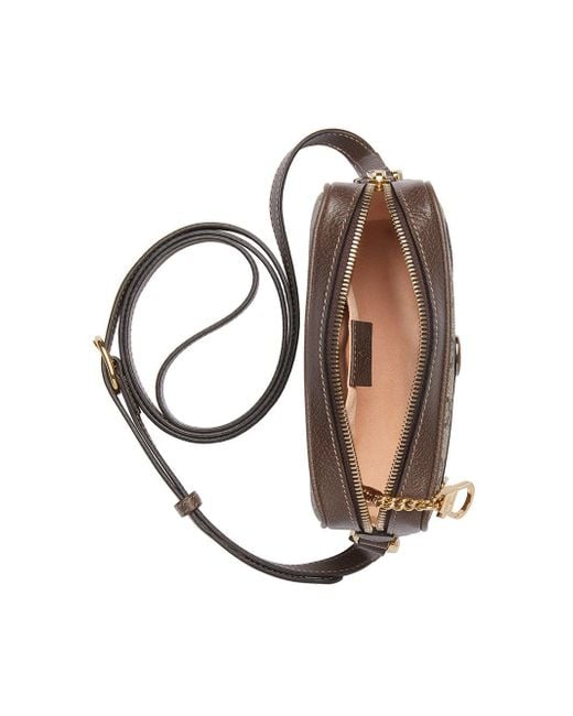 Gucci Canvas Ophidia GG Supreme Mini Bag in Brown - Save 24% - Lyst