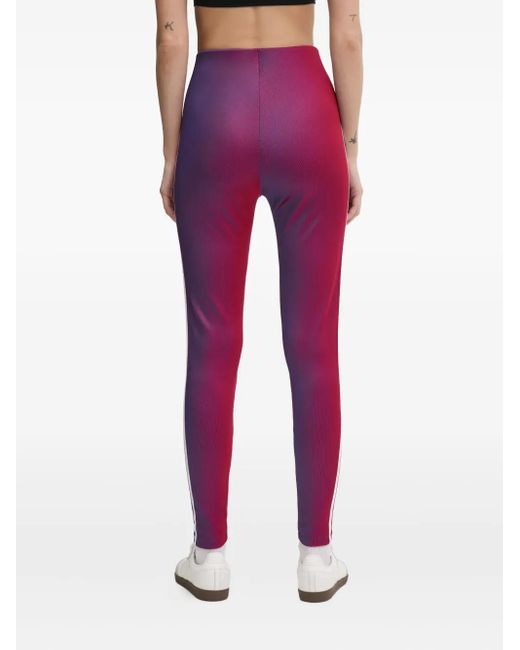 Adidas ロゴ レギンス Pink