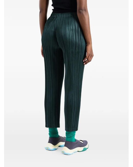 Pleats Please Issey Miyake Blue Pantalon Thicker Bottoms À Plis