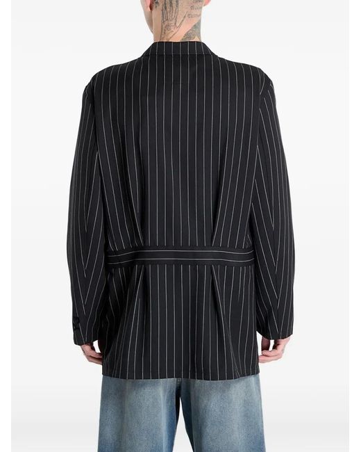 Y-3 メンズ ブラック Refined ストライプ ジャケット 【公式通販】