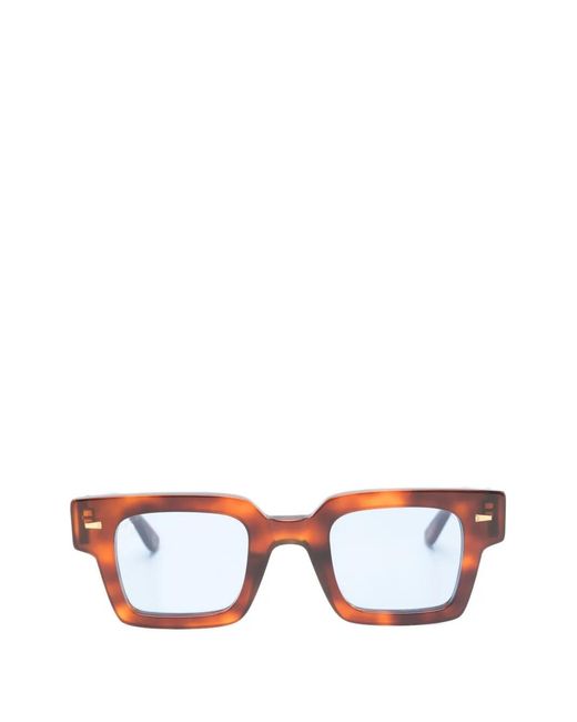 Kyme White Square-Frame Sunglasses