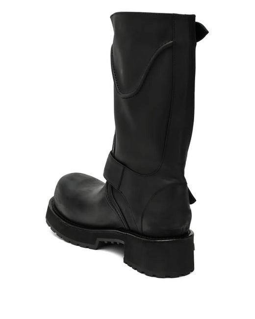 Balenciaga Black Hourglass Crocodile-Effect Wallet