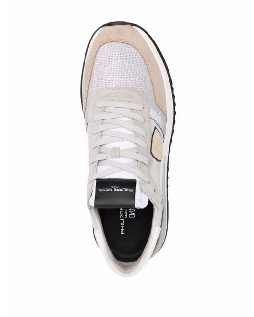 Philippe Model Sneakers Mit Logo-Patch in White für Herren