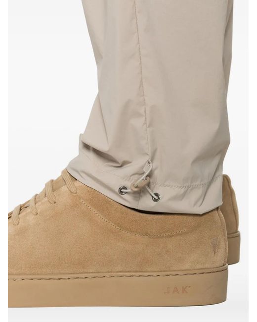 Herno Natural Drawstring Pleated Trousers for men