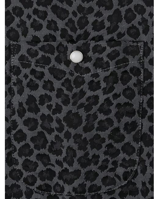 Needles Overhemd Met Luipaardprint in het Blue voor heren