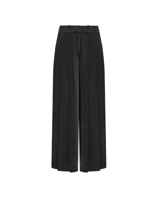 AllSaints Black Pleated Pants