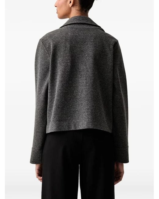 Marc O' Polo Black Button-Up Flap-Pocket Jacket