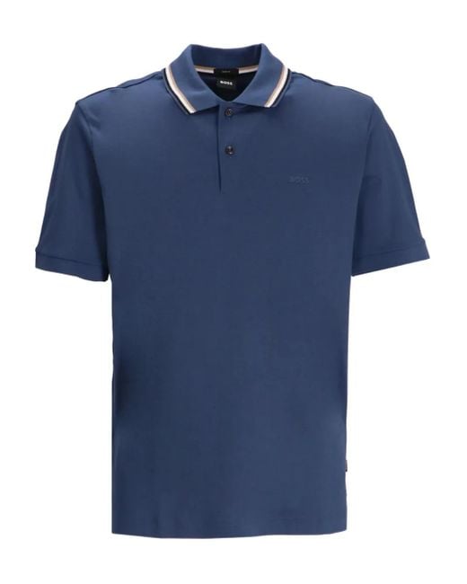 Boss Klassisches Poloshirt in Blue für Herren