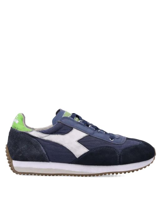 Sneakers Con Inserti di Diadora in Blue