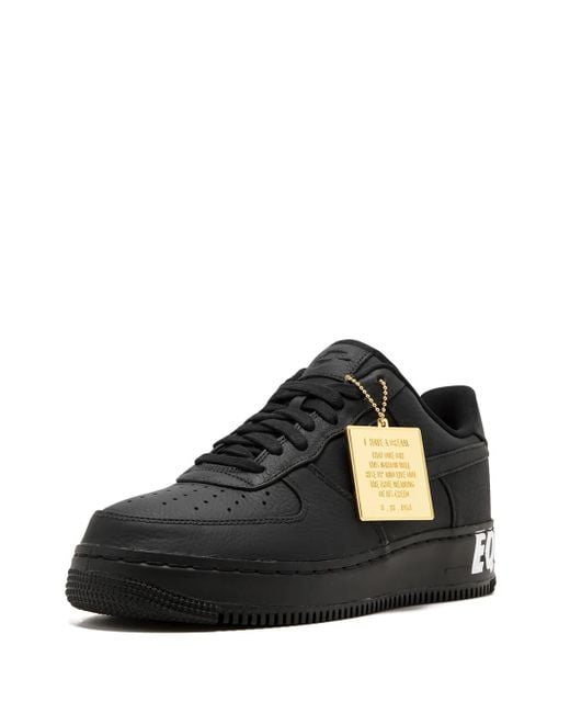 Nike Black Air Force 1 Sneakers