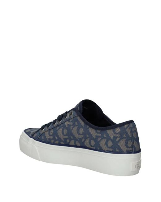 Calvin Klein Blue Monogram Sneakers