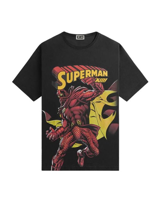 Kith Black Superman Zod T-Shirt for men