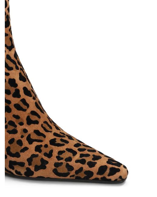 Roberto Festa Brown 70Mm Yanira Leopard-Print Pointed-Toe Boots