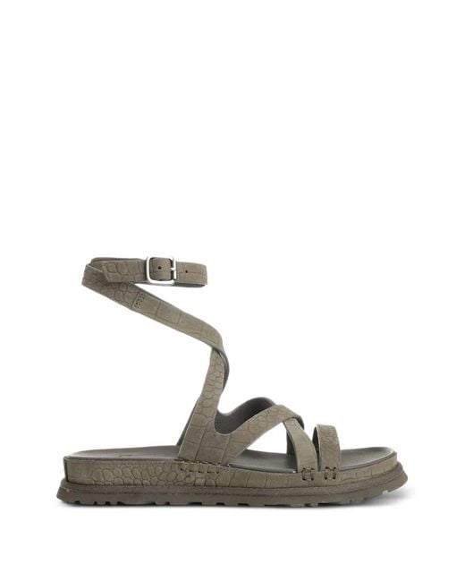 Ugg Metallic Leather Goldengaze Sandals