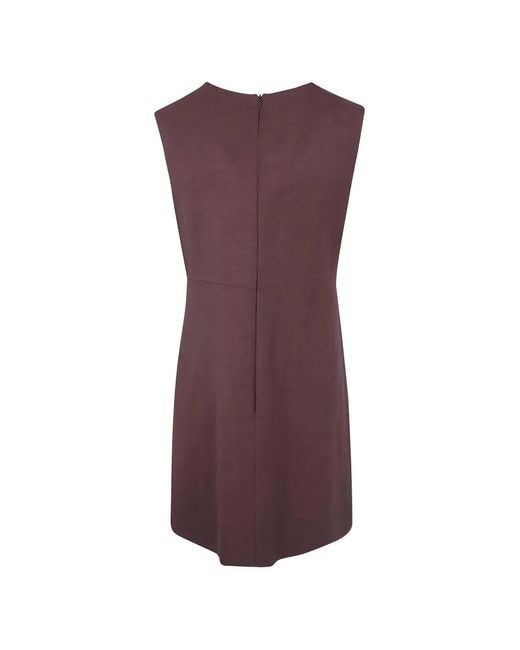 P.A.R.O.S.H. Purple Buttoned-Pocket Dress