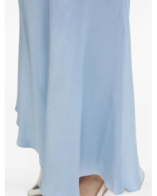 Bardot Blue Monroe Satin Skirt