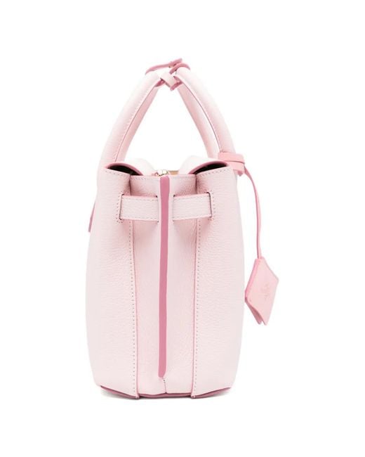 MCM Pink Milla Tote Bag