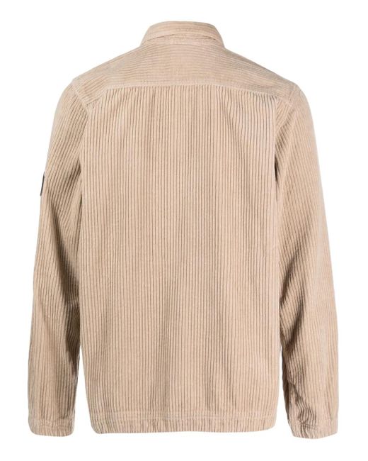 Aries Natural Spread-Collar Corduroy Jacket for men