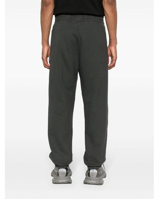Palm Angels Gray The Palm Cotton Track Trousers for men