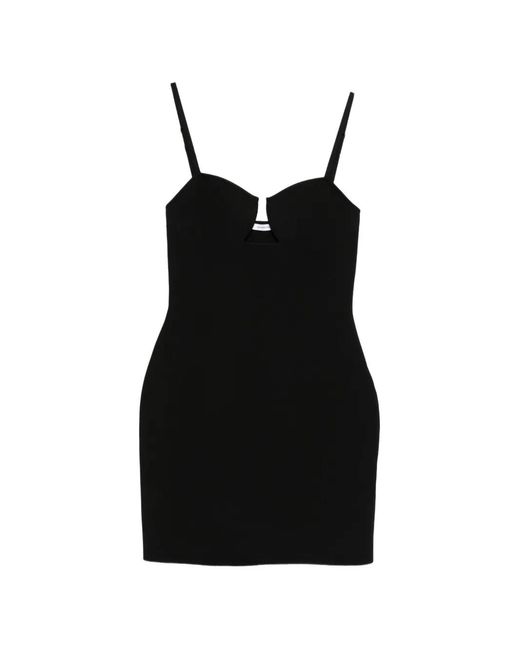 Givenchy Black Cutaway Mini Dress