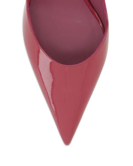Le Silla Bella 80mm エナメルレザーパンプス Pink