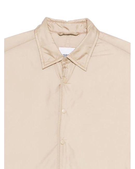 Aspesi Natural Padded Shirt Jacket for men