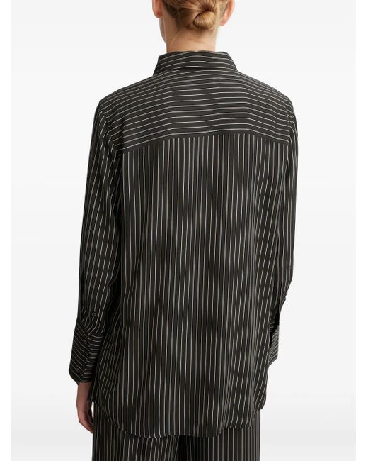Marc O' Polo Black Gestreiftes Hemd