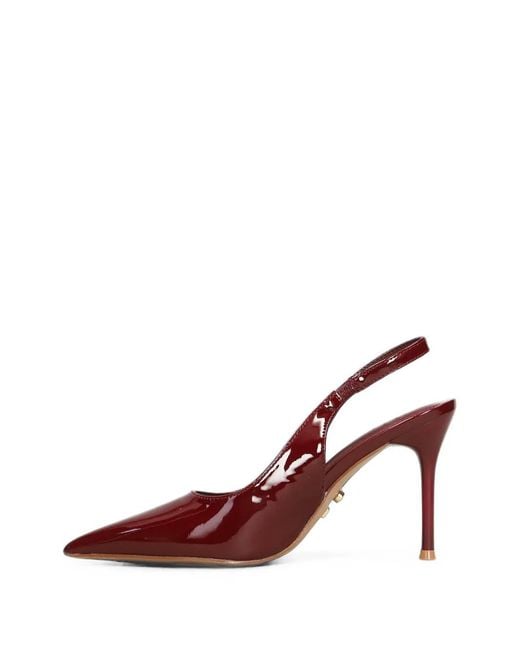 Twentyfourhaitch Red Ayora Slingback Pumps