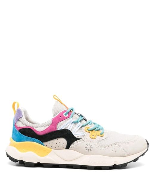 Flower Mountain White Yamano 3 Sneakers