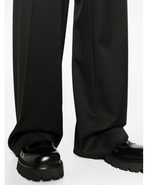Vivienne Westwood Black High-waist Wide-leg Trousers for men